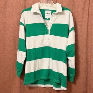 Aerie Prep Rally Rugby Sweatshirt